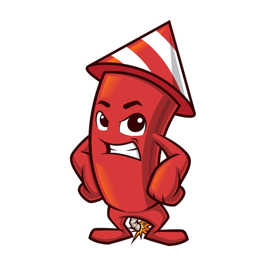 Angry firework. PNG - JPG and vector EPS (infinitely scalable).
