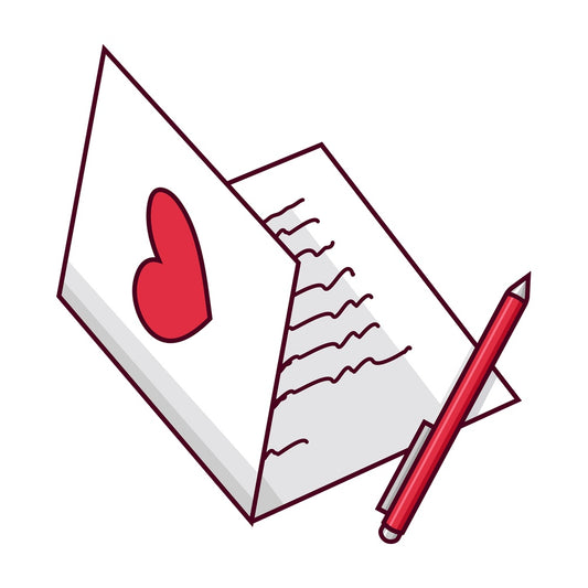 Valentine's day card. PNG - JPG and vector EPS file formats (infinitely scalable). Image isolated on transparent background.