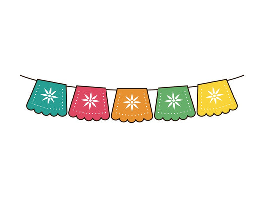 Cinco de mayo decorations. PNG - JPG and vector EPS file formats (infinitely scalable). Image isolated on transparent background.
