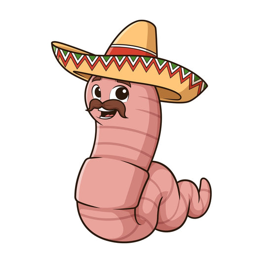 Mexican worm. PNG - JPG and vector EPS (infinitely scalable).