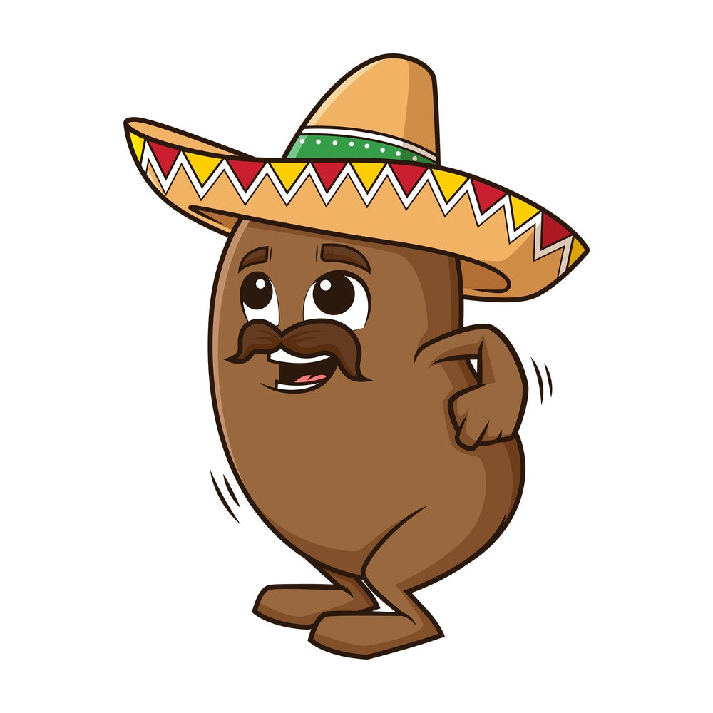 Mexican jumping bean. PNG - JPG and vector EPS (infinitely scalable).