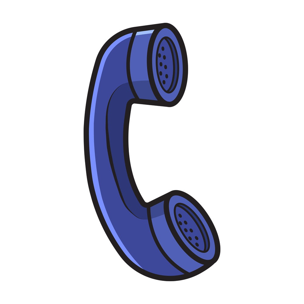 Old telephone speaker. PNG - JPG and vector EPS file formats (infinitely scalable). Image isolated on transparent background.