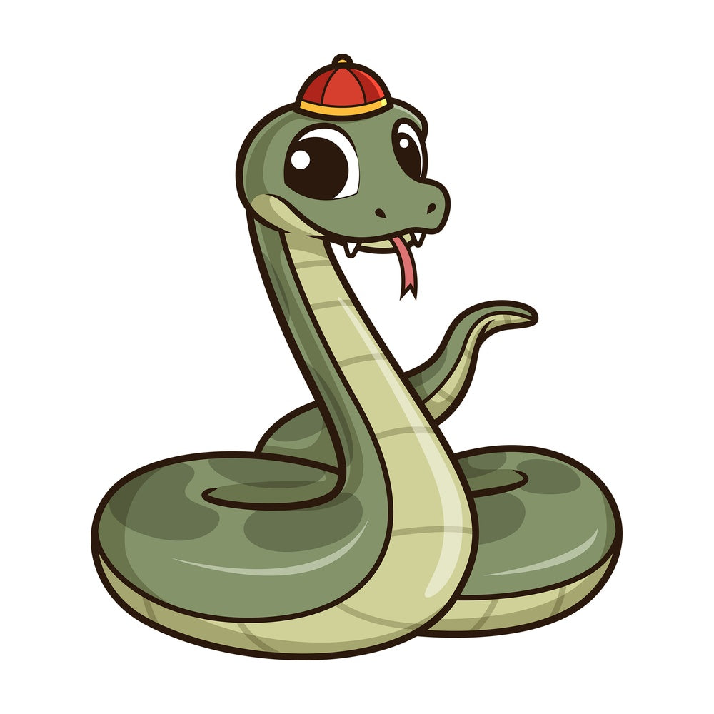 Chinese happy new year snake. PNG - JPG and vector EPS (infinitely scalable).