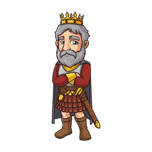 King priam of troy. PNG - JPG and vector EPS (infinitely scalable).