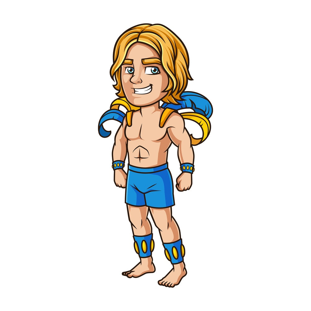 Man brazilian dancer. PNG - JPG and vector EPS (infinitely scalable).