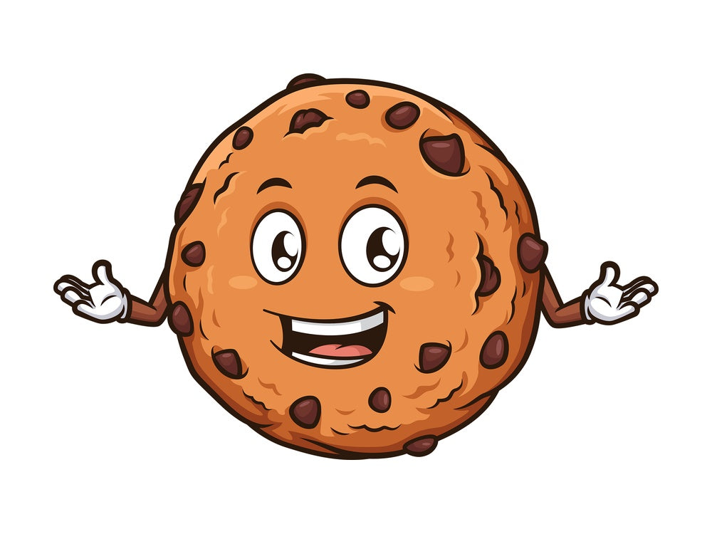 Happy cookie. PNG - JPG and vector EPS (infinitely scalable).