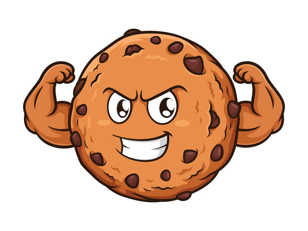 Tough cookie. PNG - JPG and vector EPS (infinitely scalable).