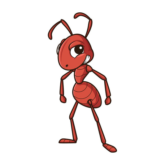 Angry ant. PNG - JPG and vector EPS (infinitely scalable).