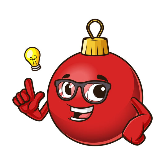 Christmas ball having an idea. PNG - JPG and vector EPS (infinitely scalable).