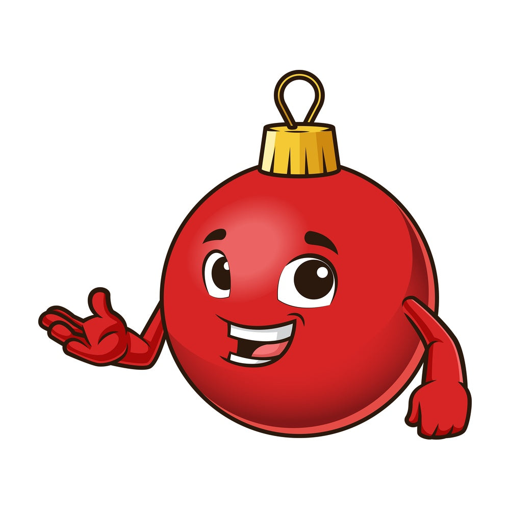 Christmas ball presenting. PNG - JPG and vector EPS (infinitely scalable).