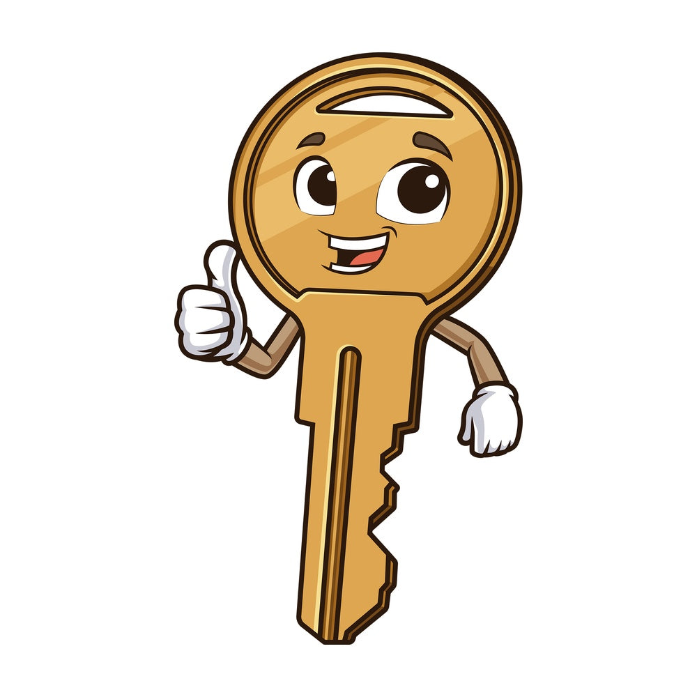 Key thumbs up. PNG - JPG and vector EPS (infinitely scalable).