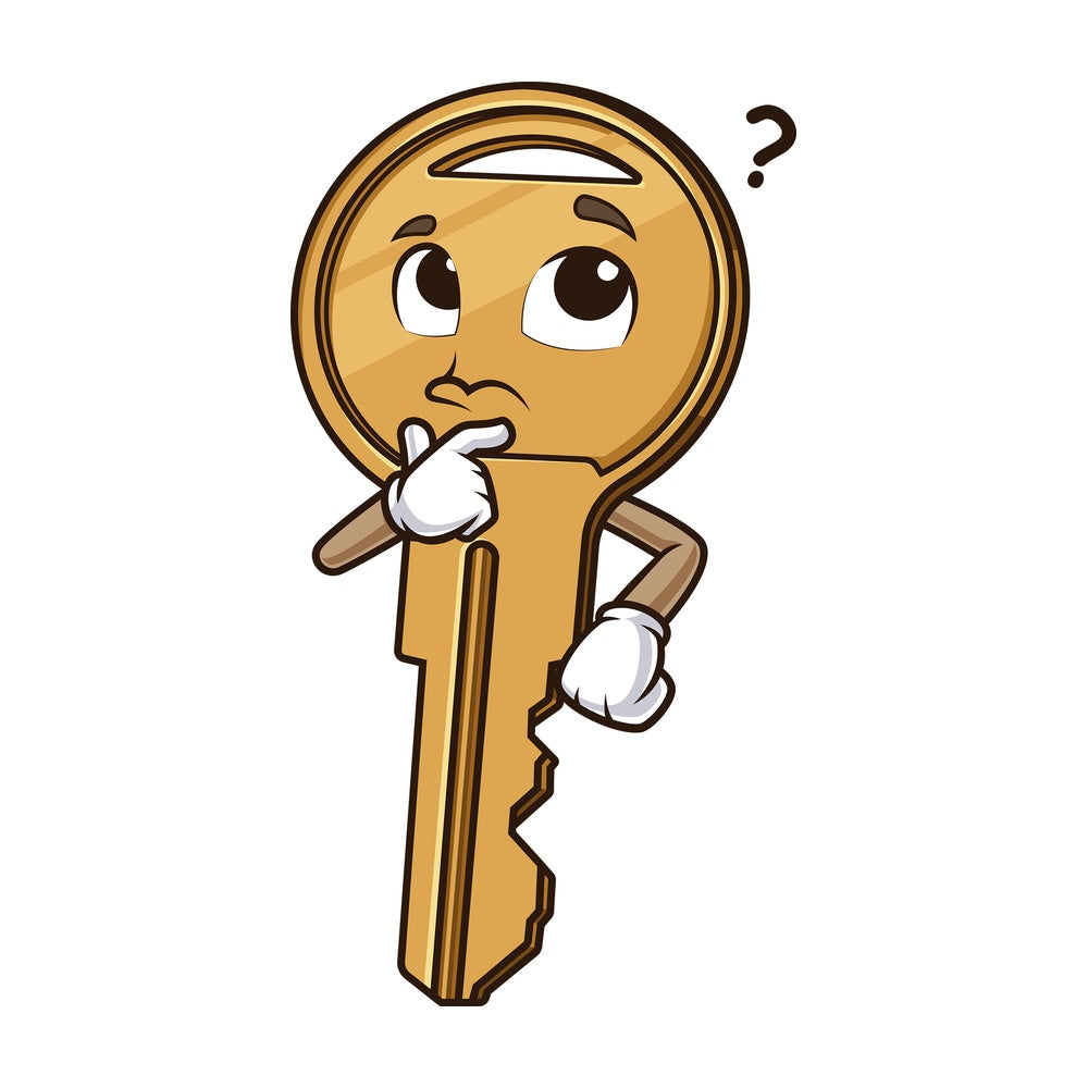 Key thinking. PNG - JPG and vector EPS (infinitely scalable).