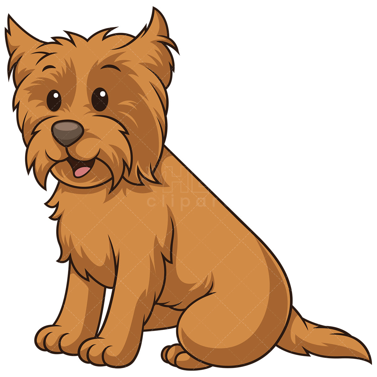 Royalty-free stock vector illustration of a toto dog from wizard of oz.