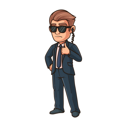 Special agent thumbs up. PNG - JPG and vector EPS (infinitely scalable).