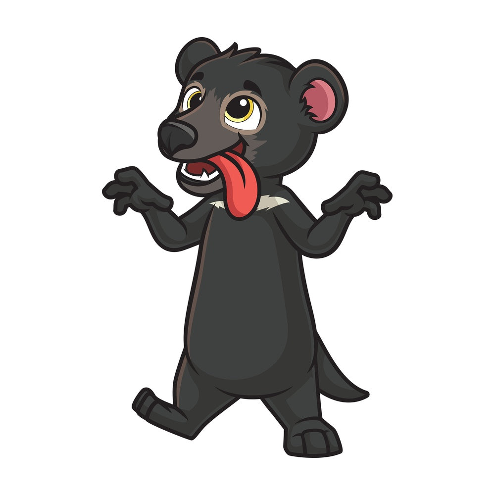 Crazy tasmanian devil. PNG - JPG and vector EPS (infinitely scalable).