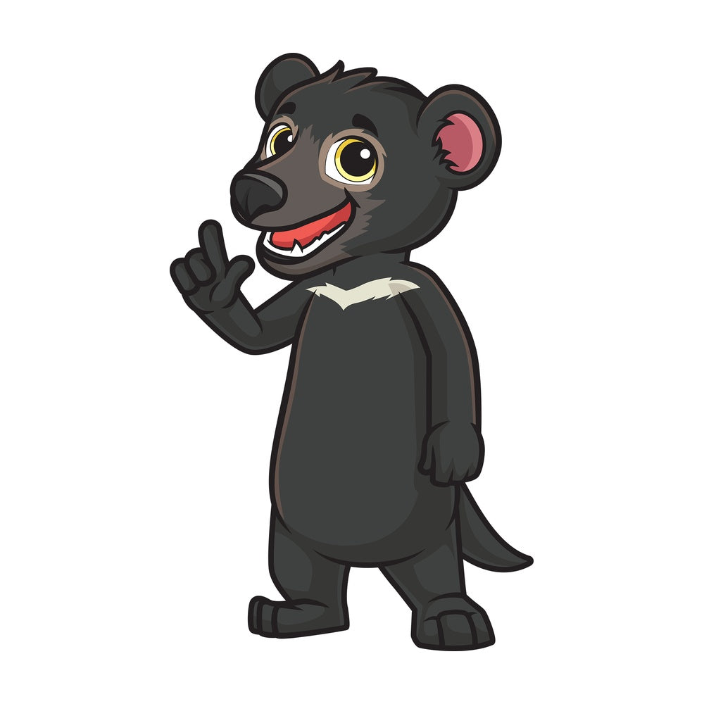 Tasmanian devil talking. PNG - JPG and vector EPS (infinitely scalable).