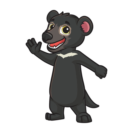 Happy tasmanian devil. PNG - JPG and vector EPS (infinitely scalable).