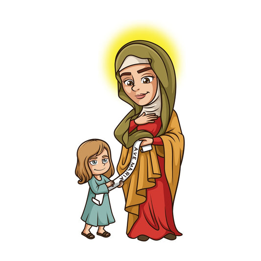 Saint anne. PNG - JPG and vector EPS file formats (infinitely scalable). Image isolated on transparent background.