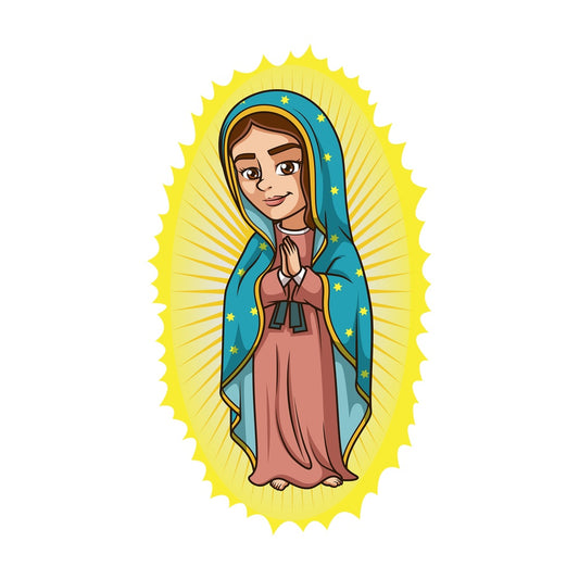 Our lady of guadalupe. PNG - JPG and vector EPS file formats (infinitely scalable). Image isolated on transparent background.