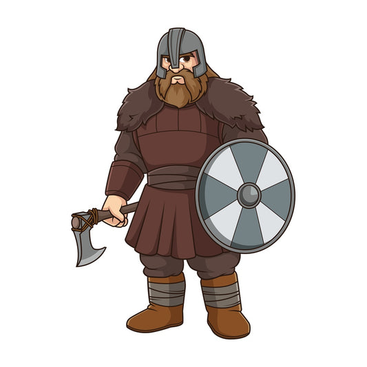 Eric bloodaxe. PNG - JPG and vector EPS file formats (infinitely scalable). Image isolated on transparent background.
