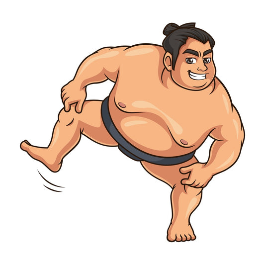 Sumo fighter. PNG - JPG and vector EPS (infinitely scalable).